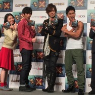 【レポート】『モンハン クロス』TVCM完成発表会にDAIGO、井上聡、松岡茉優、武井壮が集合