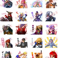 ゲーム内ドットを使用した『ブレイブルー』LINEスタンプ第3弾の配信開始
