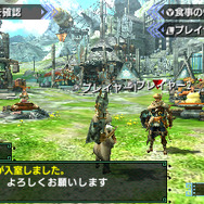 『モンハン クロス』頭脳明晰スタイル抜群な受付嬢がお披露目!「集会所」の機能も判明、発売前にチェックを