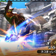『モンハン クロス』頭脳明晰スタイル抜群な受付嬢がお披露目!「集会所」の機能も判明、発売前にチェックを