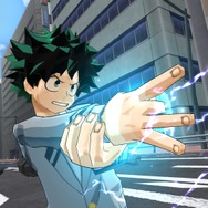 アミューズメントゲーム『僕のヒーローアカデミア 激突！ヒーローズバトル』ゲーム画面