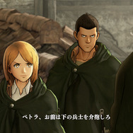 『進撃の巨人』リヴァイなど調査兵団の情報が一挙公開!壁の外での戦闘や乗馬アクションも