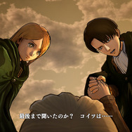 『進撃の巨人』リヴァイなど調査兵団の情報が一挙公開!壁の外での戦闘や乗馬アクションも