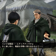 『進撃の巨人』リヴァイなど調査兵団の情報が一挙公開!壁の外での戦闘や乗馬アクションも