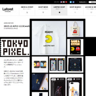 ラフォーレ原宿に8bitアパレルショップ「TOKYO PIXEL.」期間限定オープン（特設ページより）