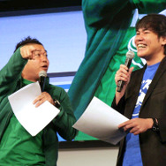 司会のキャン×キャン（長浜之人、玉城俊幸）