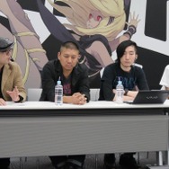 記者会見の様子