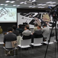 記者会見の様子