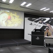 記者会見の様子