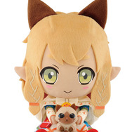 「ネコ嬢」がぬいぐるみに!一番くじ『モンハン クロス』1月下旬発売、アイルーフィギュアなども登場