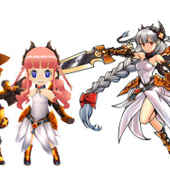 白盾の女神・ヴァルキリーとそのソウルアーマー（男女別デザイン）