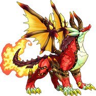 オウカ進化後の姿、焦尾・ゴウカミ