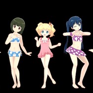 『ミラクルガールズフェスティバル』DLCコスチューム「水着セット」配信決定！ボイス付きのレアフィギュアも追加