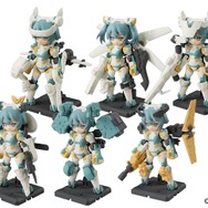 自分だけの卓上“武装美少女”小隊を作る「デスクトップアーミー」発表、パーツの組み合わせは無限大