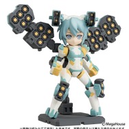 自分だけの卓上“武装美少女”小隊を作る「デスクトップアーミー」発表、パーツの組み合わせは無限大