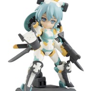 自分だけの卓上“武装美少女”小隊を作る「デスクトップアーミー」発表、パーツの組み合わせは無限大