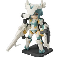 自分だけの卓上“武装美少女”小隊を作る「デスクトップアーミー」発表、パーツの組み合わせは無限大