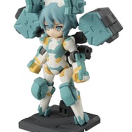 自分だけの卓上“武装美少女”小隊を作る「デスクトップアーミー」発表、パーツの組み合わせは無限大