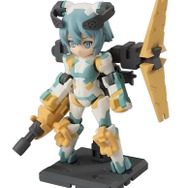 自分だけの卓上“武装美少女”小隊を作る「デスクトップアーミー」発表、パーツの組み合わせは無限大