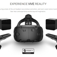 VRタイトル2作品同梱のVRデバイス「Vive」が国内向けにも発表―国内で予約は3月1日より開始