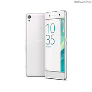 スタンダードモデルの「Xperia XA」。ベゼルが狭額縁デザイン