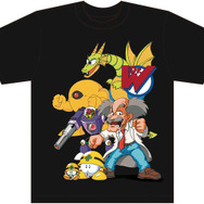 ロックマン Tシャツ ワイリーメカ-黒