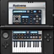 3DS向け作曲ソフト『Musicverse バーチャル キーボード』3月2日配信 ― 曲はQRコードとして生成、Miiverseで共有することも