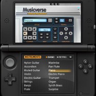 3DS向け作曲ソフト『Musicverse バーチャル キーボード』3月2日配信 ― 曲はQRコードとして生成、Miiverseで共有することも