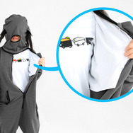 腐女子の引きこもり応援パジャマ「ダメ着ちゃん」登場、リラックスを極める禁断の代物