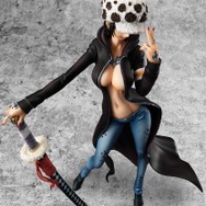 「ONE PIECE」の「トラファルガー・ロー」女体化フィギュアが登場、やりすぎなくらいセクシーに