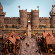 TRPG向けミニチュア城『Dwarven Forge's Castles』が超豪華！サンドボックスの様に組み立て可能