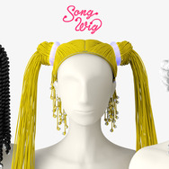 イヤホンだけで作られたウィッグが登場、その新提案が斬新過ぎる…全てのイヤホンで聴取可能