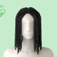 イヤホンだけで作られたウィッグが登場、その新提案が斬新過ぎる…全てのイヤホンで聴取可能