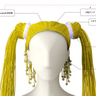 イヤホンだけで作られたウィッグが登場、その新提案が斬新過ぎる…全てのイヤホンで聴取可能