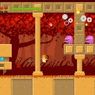 Wii U用8bit風2Dアクション『エリエット クエスト』3月23日配信決定、エリエットの呪いを巡る物語が今動き出す
