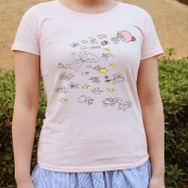 Amazon限定の「星のカービィ Tシャツ」第3弾が登場、“おえかきカービィ”が実にキュート