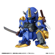 SD戦国伝 武者七人衆編」の「隠密頑駄無」たちがミニ可動