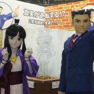 アニメ「逆転裁判」の絵コンテを写真で!コメント入りキャストサイン色紙や「コナン」とコラボしたワイヤーアートも