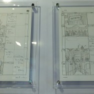アニメ「逆転裁判」の絵コンテを写真で!コメント入りキャストサイン色紙や「コナン」とコラボしたワイヤーアートも