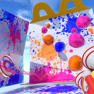 まっさらなハッピーセットを自分色に染めるVRデモ登場