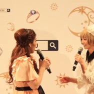 最上もが、セクシードレスでお姫様だっこに大興奮・・・ただし相手は吉田沙保里選手　『夢100』新CM発表会で