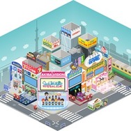 「アメーバピグ」が「うたプリ」とコラボ決定、キャラクターが設置された特別エリアが公開