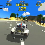 懐かしの“ローポリ”レースゲーム『Racing Apex』プロジェクト公開、90年代前半ACを再現