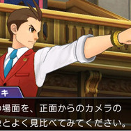 『逆転裁判6』カガク捜査の新システム「マルチアングル動画指摘」公開、2つの映像からムジュンを発見せよ