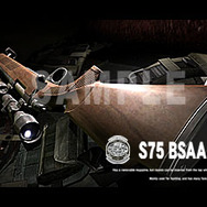 『BIOHAZARD 5』公式モバイルサイトやカプコン着音画報で銃の待受画像を配信