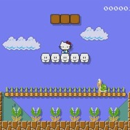 キティちゃんがBダッシュ！ 『マリオメーカー』に「ハローキティ」「マイメロディ」登場