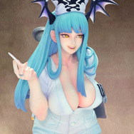 ナース姿の「モリガン」フィギュア予約開始、イーカプコンでは「ブラックナースVer.」が限定販売