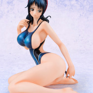 海軍女剣士「たしぎ」が競泳水着姿で「P.O.Pワンピースシリーズ」に登場 、ボディラインくっきりで困惑の表情