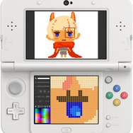 3DS向けドット絵制作ツール『ドットペイント』配信決定、シェイプツールなど様々な機能を搭載