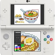 3DS向けドット絵制作ツール『ドットペイント』配信決定、シェイプツールなど様々な機能を搭載